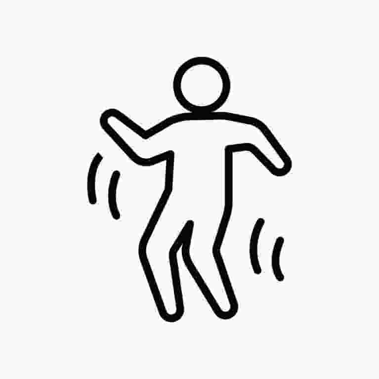 29695029 danser dansen icoon menselijk figuur dansen beweging gymnastiek activiteiten voor icoon gezondheid en geschiktheid gemeenschap sport symbool illustratie ontwerp vector
