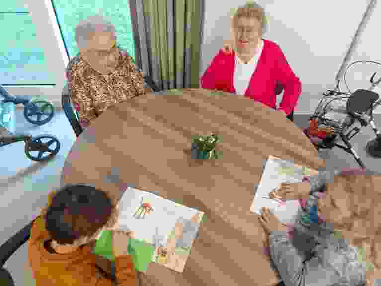 Voorlezen door leerlingen eerste leerjaar