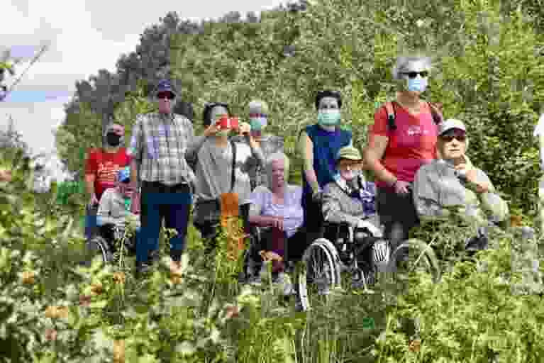 Een prachtige zomerwandeling