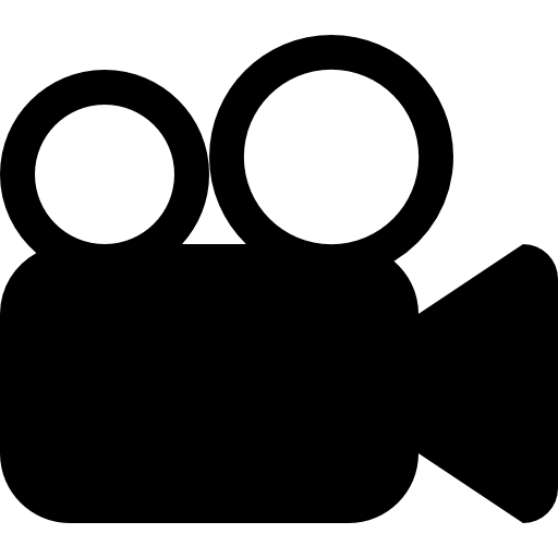 Movie symbol of video camera icon icons com 729811