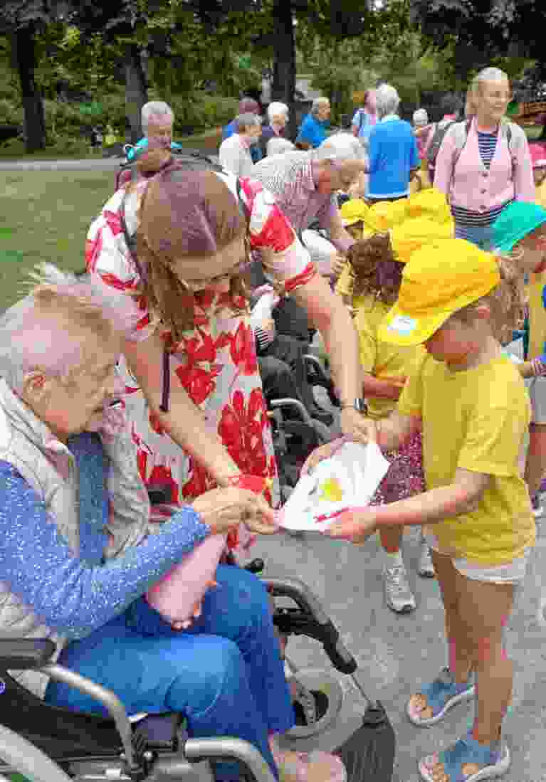 Met jong van hart naar het Middelheimpark