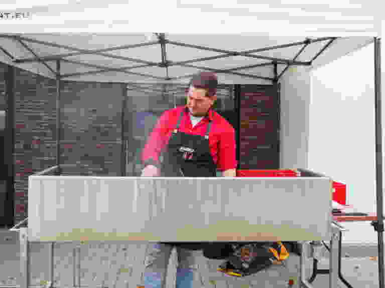 Barbecue voor de bewoners van GAW De Dreef en GAW Azalea