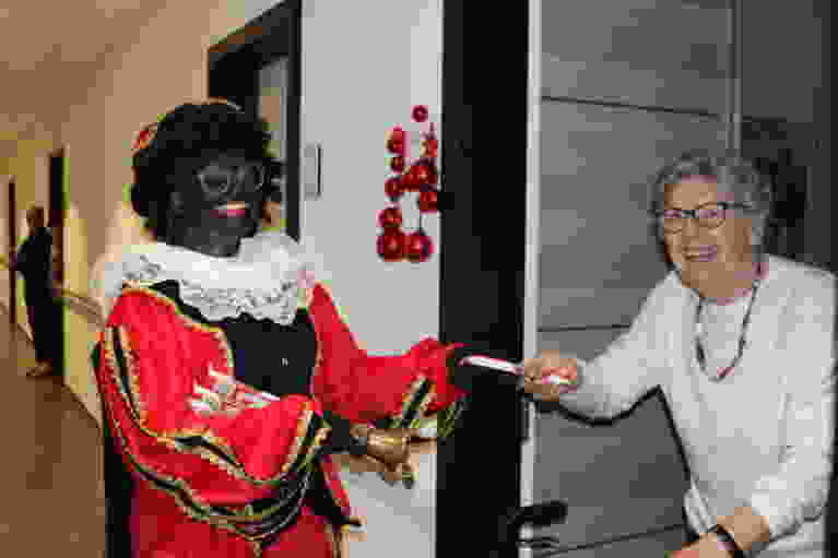 Bezoek van Sinterklaas