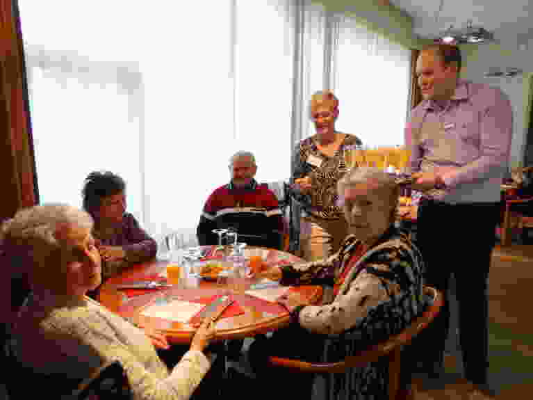 Feestmaaltijd GAW De Dreef en GAW Azalea