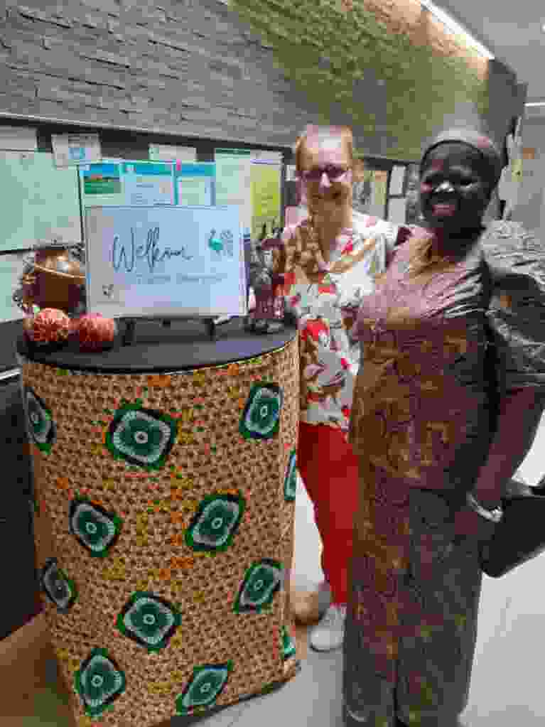 Bezoek Zuster Georgine uit Congo
